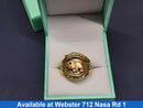 Men's Ring - Tricolor Gold 10k (.417) 9.7 grams Size 9.5