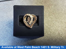 Women's Ring - White Gold 14k (.585) 4.8 grams Size 6.5
