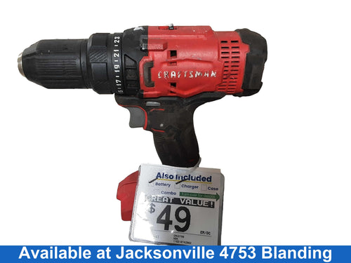 Craftsman Cmcd700 Red Cordless Standard Drill