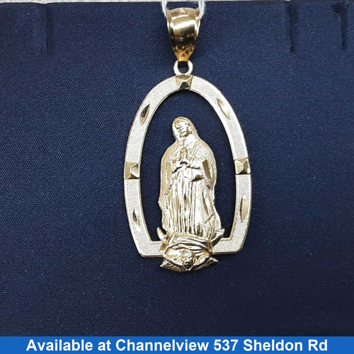 Religious Pendant - Yellow Gold 10k (.417) 3.9 grams