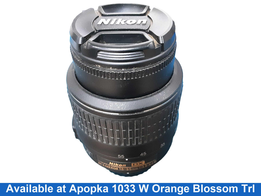 Nikon Black Photographic Lens