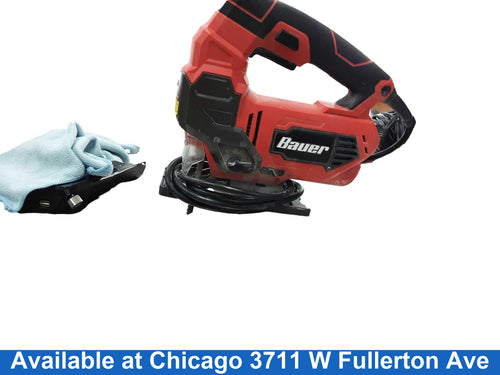 Bauer 64290 Red Corded Jig Saw