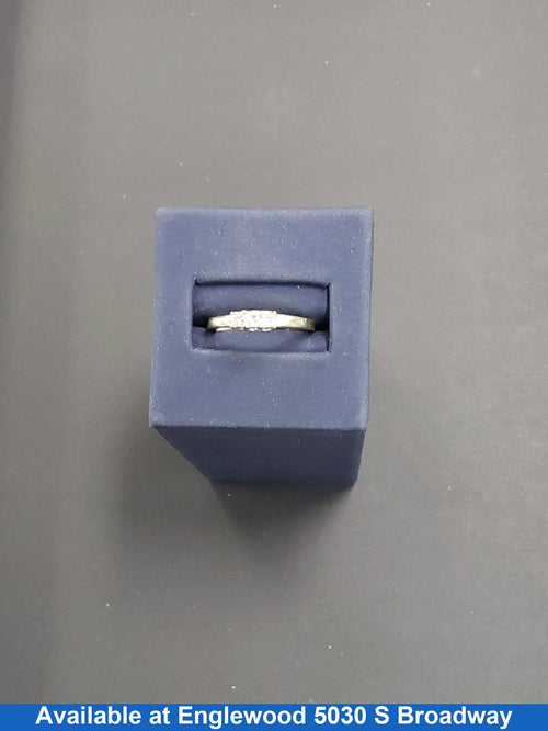 Women's Ring - White Gold 14k (.585) 2.2 grams Size 6.5