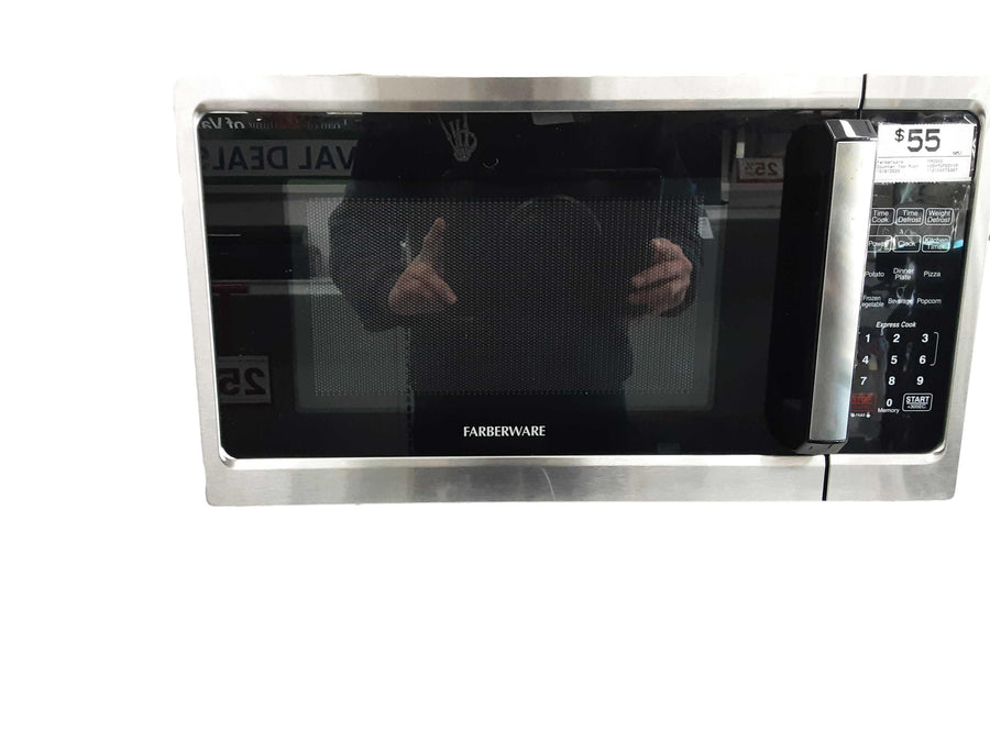 Farberware Fm09ss Black Countertop Microwave
