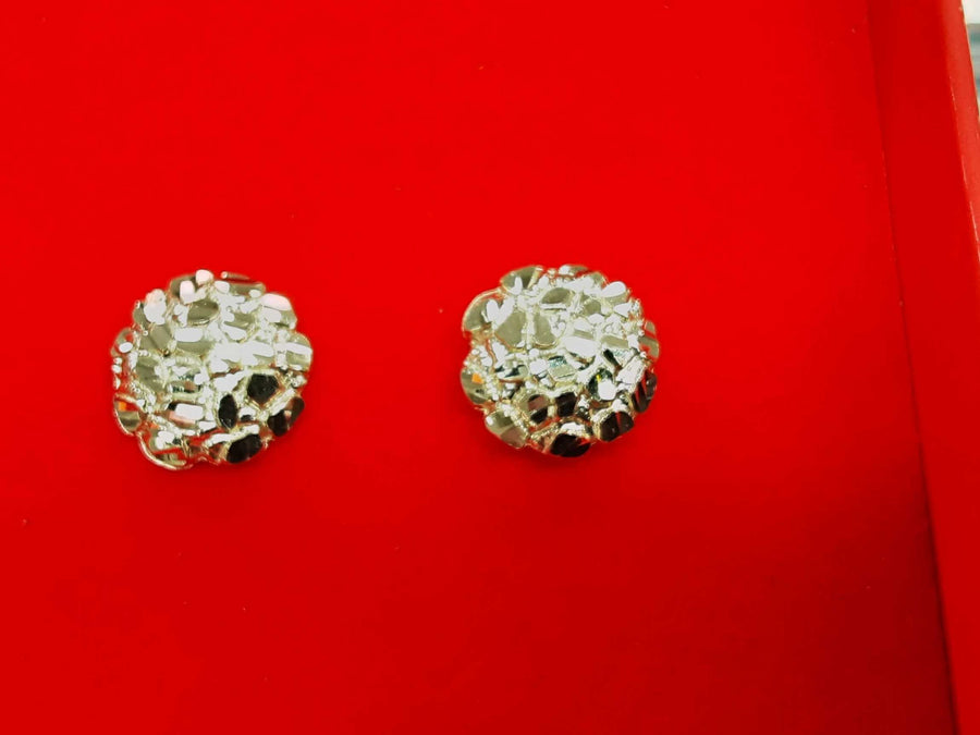 Double Stud Earring - Yellow Gold 10k (.417) 2.3 grams