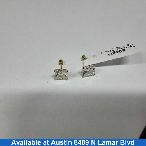 Earrings - Yellow Gold 14k (.585) 1.4 grams