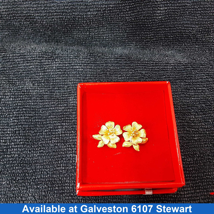 Earrings - Yellow Gold 22k (.917) 5.3 grams