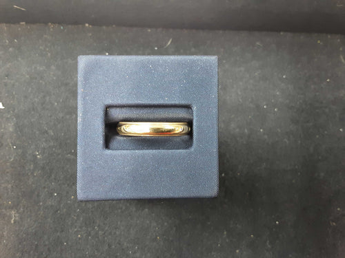 Ring - Wedding Band - Yellow Gold 14k (.585) 3.8 grams Size 20