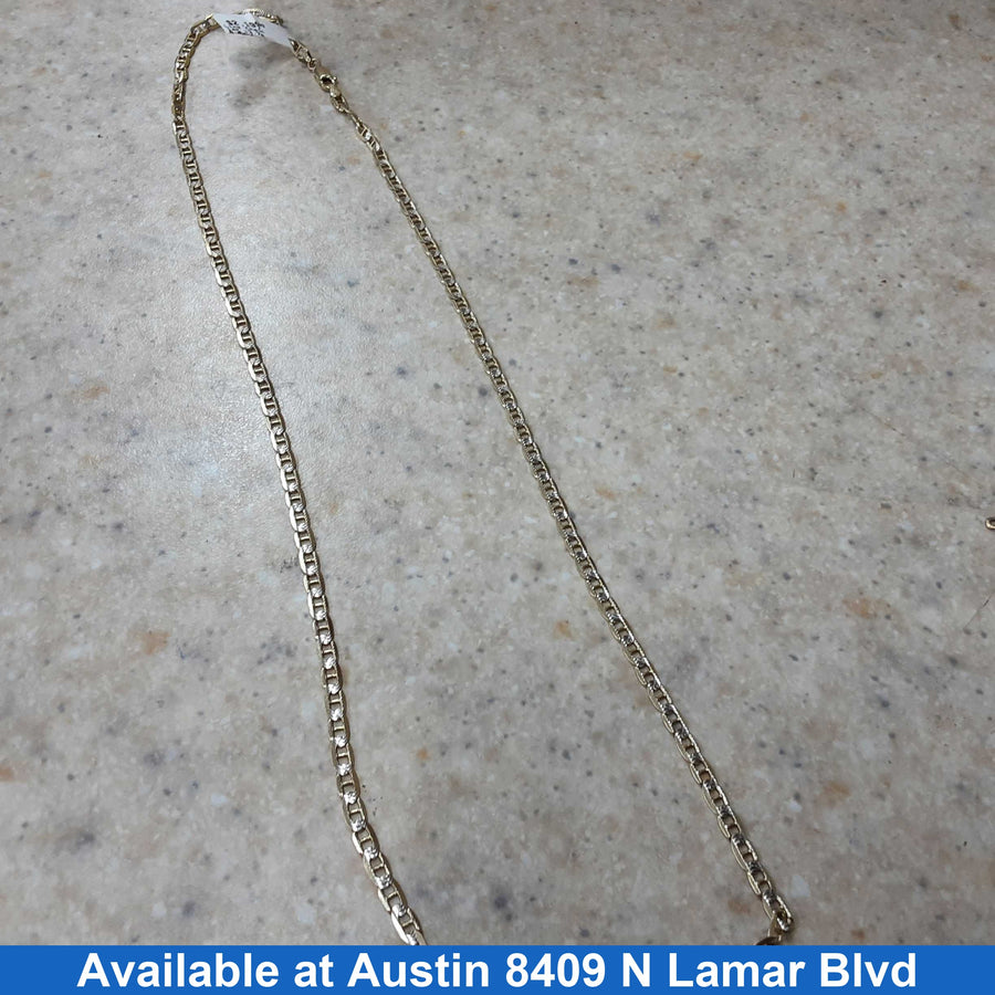 Link Chain - Yellow Gold 14k (.585) 13.7 grams 30 inch