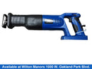 Master Mechanic 565046 Blue Cordless Reciprocating Saw