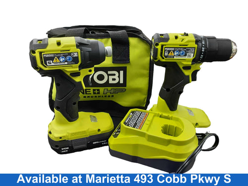 Ryobi Psbid02 Green Cordless Impact Drill