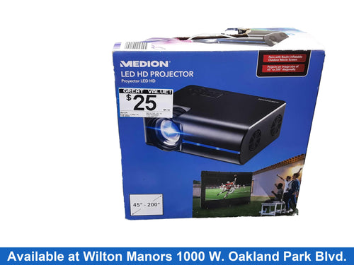 Medion Preyector Led Hd Black Home Media Projector