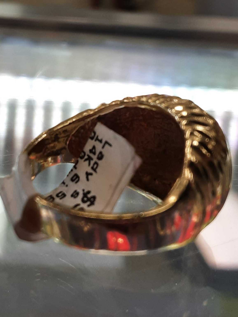 Women's Ring - Yellow Gold 14k (.585) 6.5 grams Size 7.5