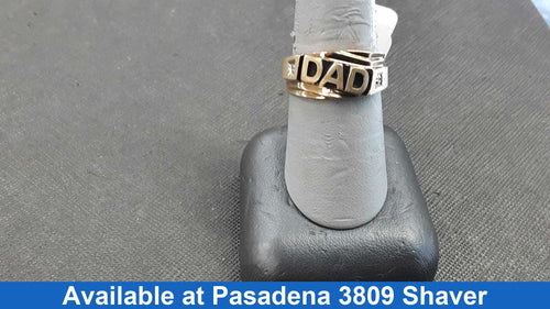 Men's Ring - Yellow Gold 10k (.417) 3.7 grams Size 8.5