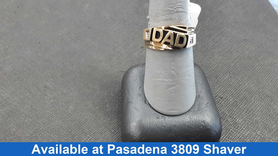 Men's Ring - Yellow Gold 10k (.417) 3.7 grams Size 8.5