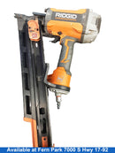 Ridgid R350rhf Orange Pneumatic Framing Nailer