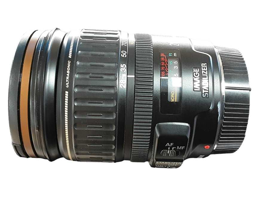 Canon Ef 28-135mm Black Photographic Lens