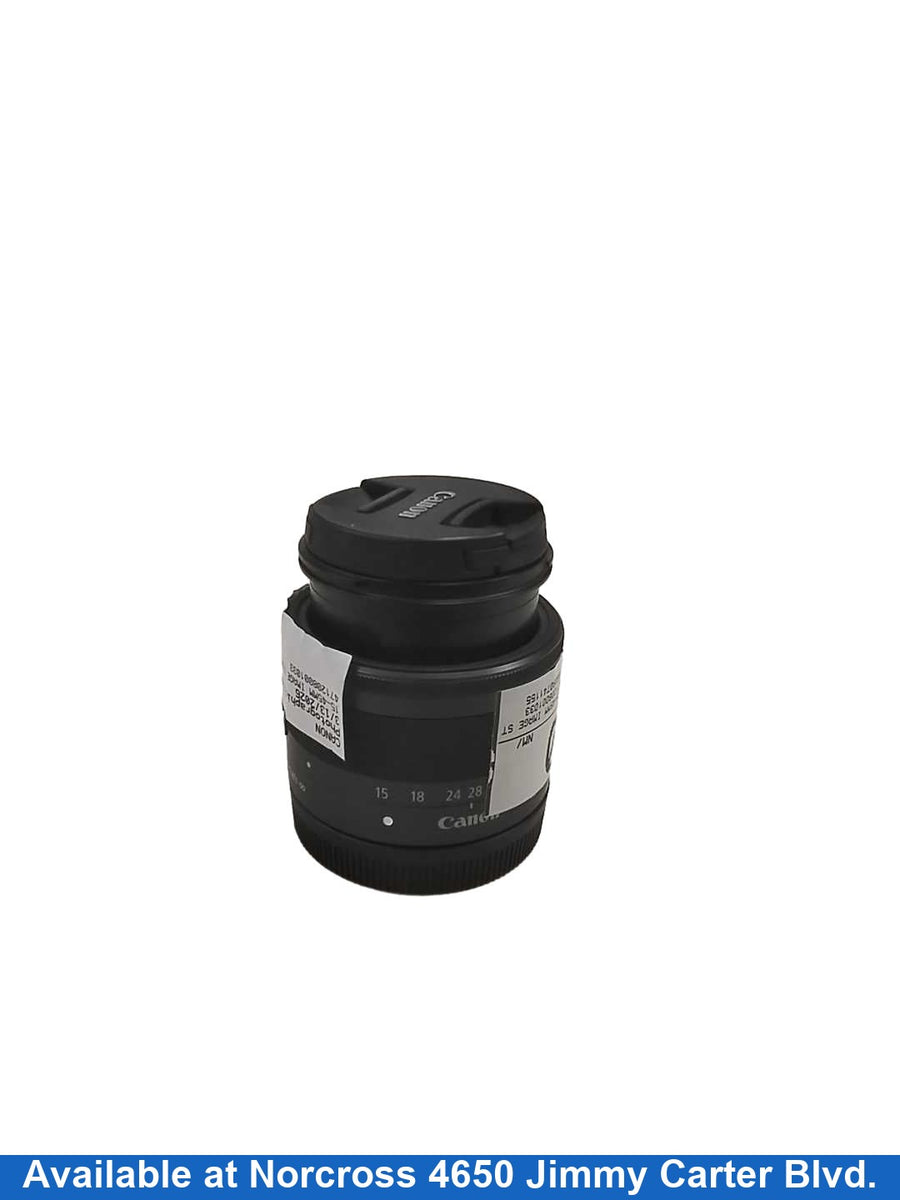 Canon 15-45mm Image Stabilizer Black Photographic Lens