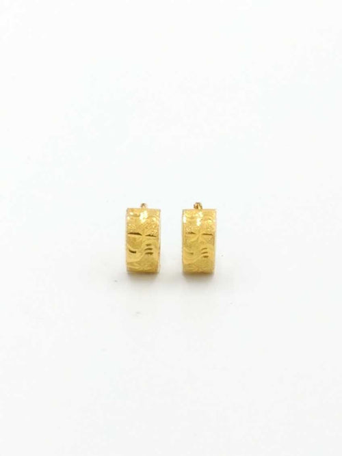Bangle Earrings - Yellow Gold 14k (.585) 1.5 grams