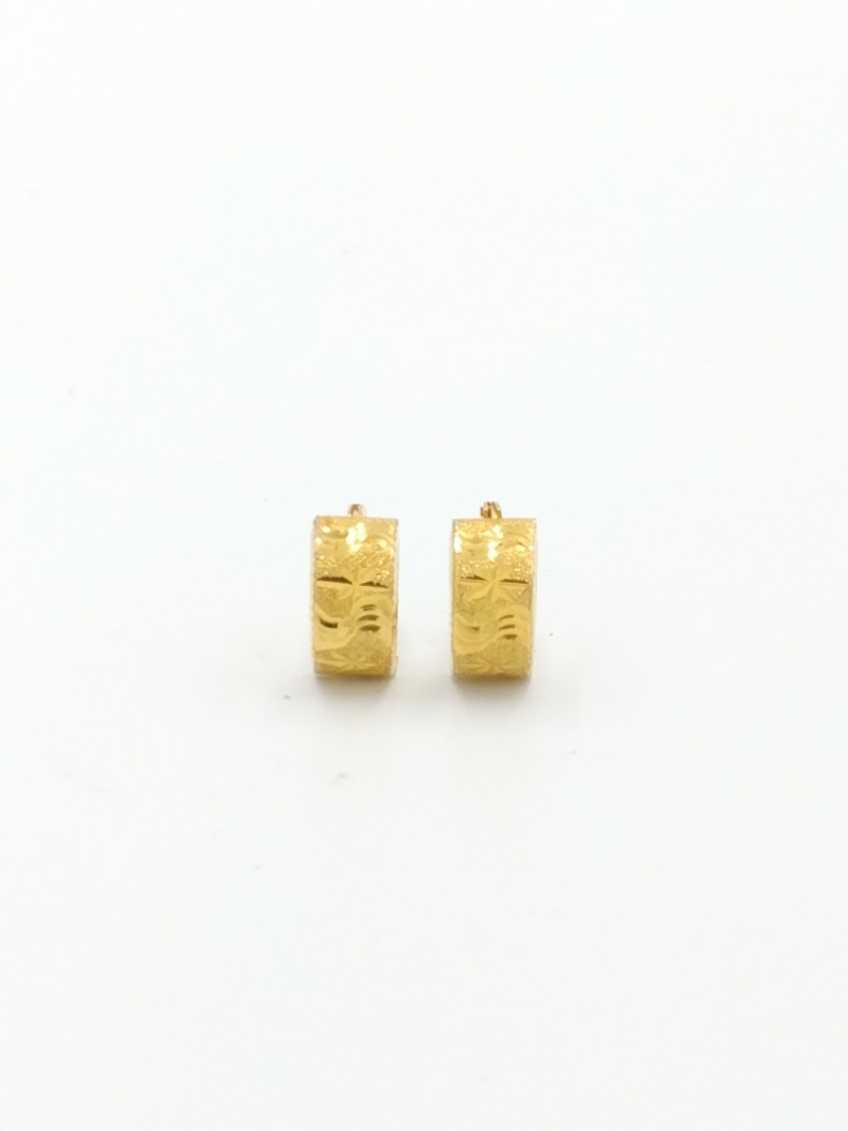 Bangle Earrings - Yellow Gold 14k (.585) 1.5 grams