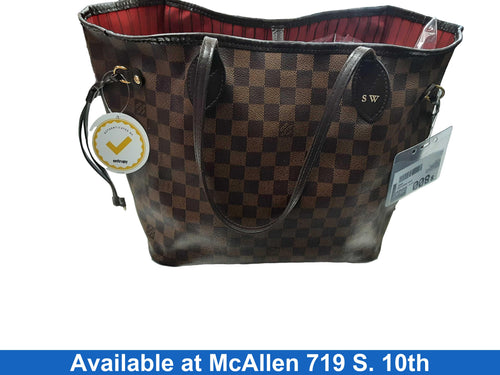 Louis Vuitton Neverfull Gm Brown Purse / Handbag