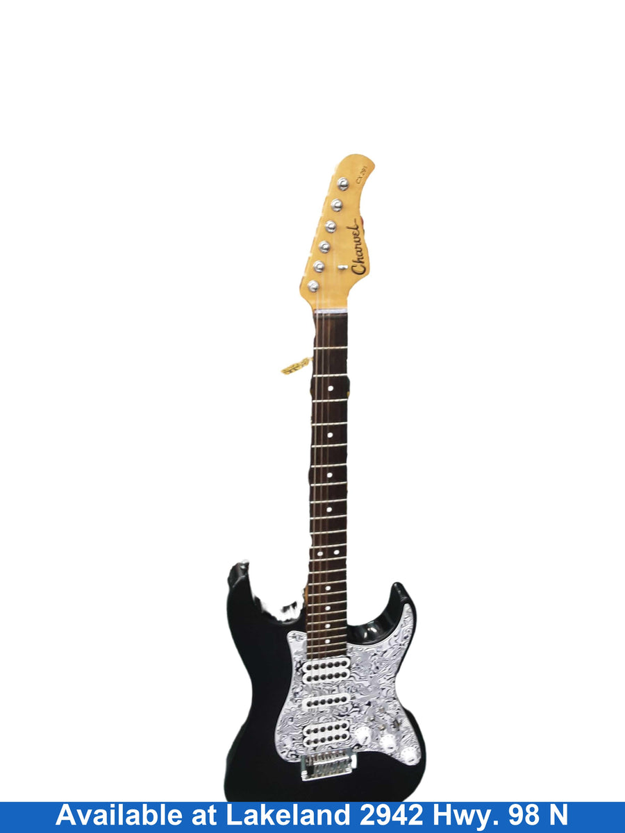 Charvel Cx 291 Black Electric Resonator Guitar