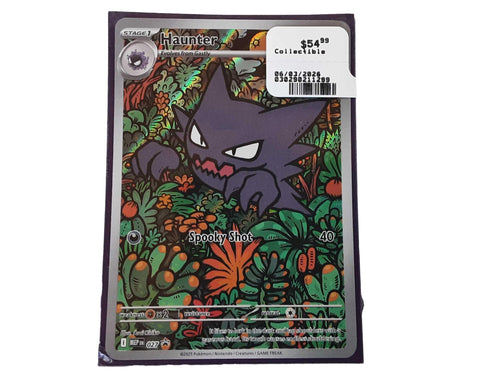 Pokemon Haunter Mep En 027 Promo Purple Other Collectible