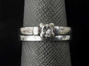Women's Ring - Solitaire - White Gold 14k (.585) 4.8 grams Size 6