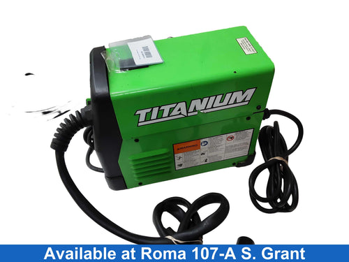 Titanium Easy-flux 125 Green Mig Welding Machine
