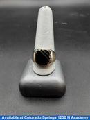 Men's Ring - Yellow Gold 10k (.417) 6.9 grams Size 11