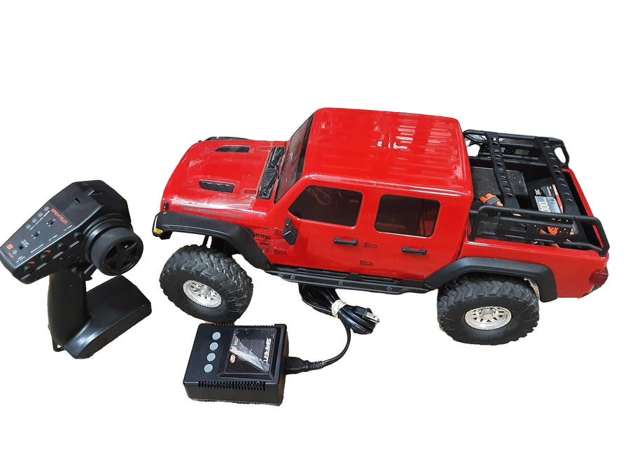 Crc Scx10 Red RC Car