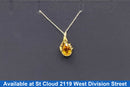 Diamond Pendant - Yellow Gold 10k (.417) 1.62 grams