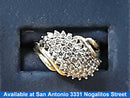 Women's Ring - Yellow Gold 10k (.417) 3.3 grams Size 7.5