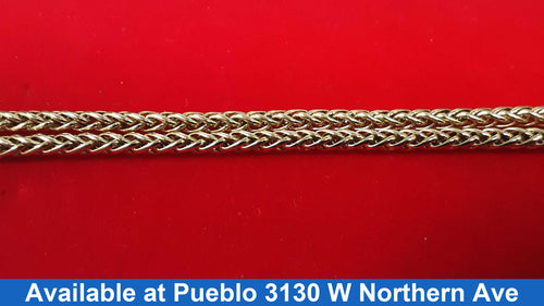 Fox Tail Chain - Yellow Gold 10k (.417) 5.2 grams 18 inch