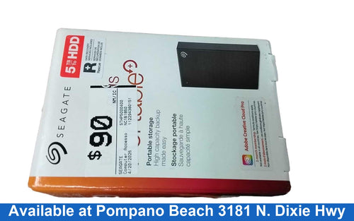 Seagate Sthp5000400 Black Computer Accessory