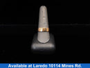 Ring - Wedding Band - Yellow Gold 14k (.585) 8.1 grams Size 8