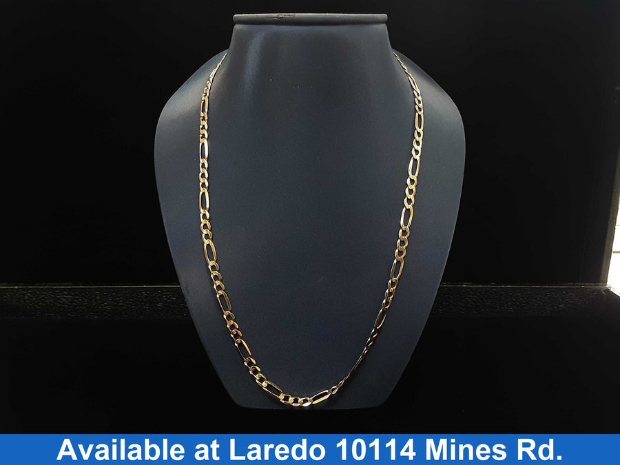 Figaro Chain - Yellow Gold 10k (.417) 10.4 grams 20 inch