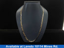 Figaro Chain - Yellow Gold 10k (.417) 10.4 grams 20 inch