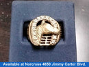 Men's Ring - Yellow Gold 10k (.417) 9.5 grams Size 10.5