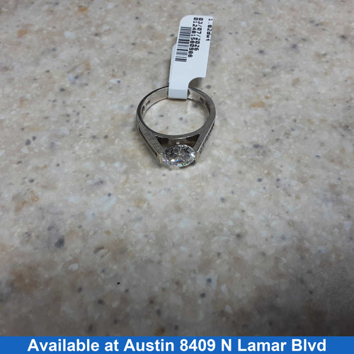 Women's Ring - White Gold 14k (.585) 4.2 grams Size 7.5