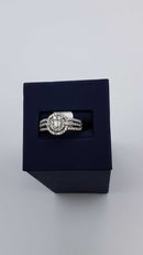 Women's Ring - White Gold 18k (.750) 5 grams Size 5