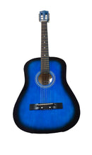 Ashthorpe B24 Blue Acoustic Classic Guitar