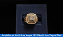 Ring - Engagement Set - Yellow Gold 10k (.417) 4.5 grams Size 20
