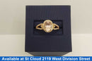 Women's Ring - Rose Gold 14k (.585) 3.54 grams Size 7.5