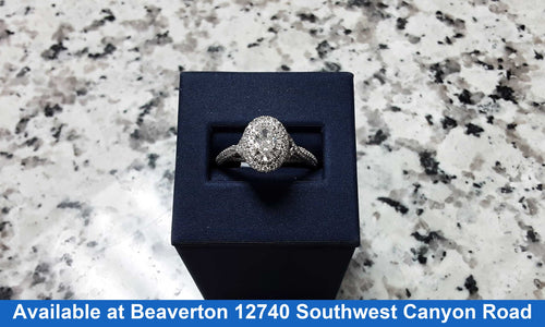 Women's Ring - White Gold 14k (.585) 5.1 grams Size 11