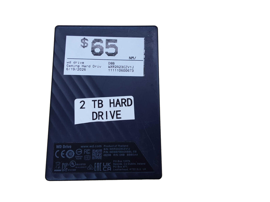 Wd Drive D8b Gray Gaming Hard Drive