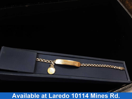 ID Bracelet - Yellow Gold 10k (.417) 8.5 grams 20 inch