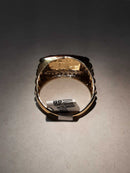 Men's Ring - Yellow Gold 10k (.417) 5.1 grams Size 10