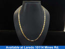 Gucci Chain - Tricolor Gold 14k (.585) 15.5 grams 22 inch