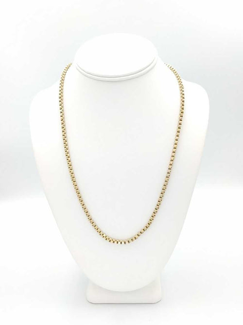 Box Chain - Yellow Gold 10k (.417) 10.2 grams 22 inch